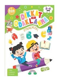 Dikkat ve Odaklanma Etkinlikleri 5 - 6 Yaş- Yediveren Çocuk