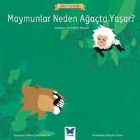 Maymunlar Neden Ağaçta Yaşar?-Ünlü Eserler- Mavi Kelebek