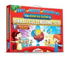 Adeda Yayınları Adeda Dikkati Güçlendirme Seti 5 Yaş + Yazmayı Güçlendirme Seti
