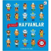 Hayvanlar - Seç - Karıştır - 15 Eğlenceli Parça - 120 Farklı Seçenek- İndigo Çocuk