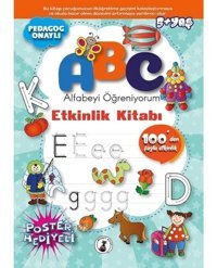 ABC Alfabeyi Öğreniyorum Etkinlik Kitabı 5+ Yaş- Misket Kitap