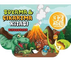 Çikolata Yayınevi Dinozorlar - Boyama Ve Çıkartma Kitabı / Sunguralp Şolpan / Çikolata Yayınevi /
