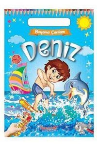 Yumurcak Yayınları Yumurcak Boyama Çantam - Deniz Boyama Kitabı Çıkartma Ve Aktivite Kitabı