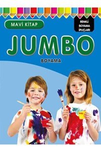 Parıltı Yayınları Jumbo Boyama - Mavi Kitap
