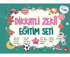 Dikkatli Zeka Eğitim Seti 5 Yaş - 3.Kitap- Beyaz Balina Yayınları