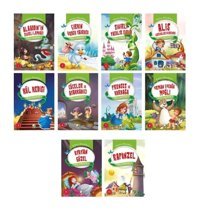 Tadım Masallar Seti-10 Kitap Takım- Damla Yayınevi
