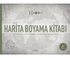 Harita Boyama Kitabı - Haboki Jr.Dünya - 20 Tematik Dünya Haritası - Veli Kural - Mela Yayınevi