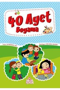 Nesil Çocuk Yayınları 40 Ayet Boyama