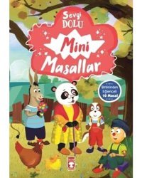 Sevgi Dolu Mini Masallar Seti-Birbirinden Eğlenceli-10 Kitap Takım- Timaş Çocuk