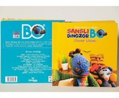 Çikolata Yayınevi Şanslı Dinozor Bo Duvar Ustası