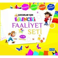 Çocuklar İçin Eğlenceli Faaliyet Seti Sarı Kitap 3 Yaş Üzeri- Parıltı Yayınları
