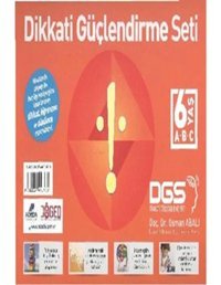 Dikkati Güçlendirme Seti 6 Yaş (3 Kitap Takım) - Osman Abalı - Adeda