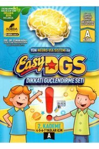Adeda Yayınları Esasy Dgs Dikkati Güçlendirme Seti 2. Kademe (4 - 7 YAŞ A)