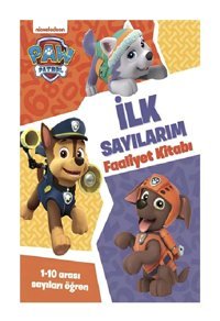Beta Kids Yayınları Paw Patrol Ilk Sayılarım Faaliyet Kitabı