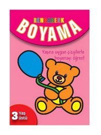 Parıltı Yayınları Rengarenk Boyama Kitabı 3 Yaş Üstü Parıltı Yay