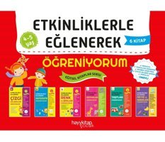 hayykitap Etkinliklerle Eğlenerek Öğreniyorum (6 Kitap Takım) / Canan Öztürk / Hayykitap / 9786057674388