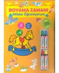 Boyama Zamanı: Alfabe Öğreniyorum- Parıltı Yayınları