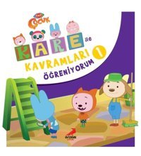 Erdem Yayınları Kare Ile Kavramları Öğreniyorum 1