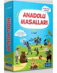 Anadolu Masalları Seti - 10 Kitap Takım- Parıltı Yayınları