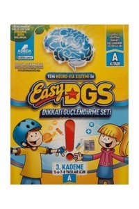 Adeda Yayınları Easy Dikkati Güçlendirme Seti 5/8 Yaş A - Osman Abalı