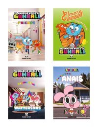 Rakun Kitap Gumball Boyama Kitabı 4'lü Set