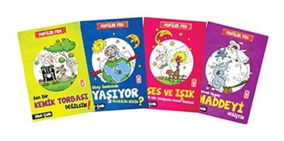 Popüler Fen Seti-4 Kitap Takım - Sibel Çelik - Timaş Çocuk