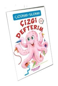 Çizgi Defterim - Çizerim Silerim - Mustafa Doğru - Yumurcak Yayınları