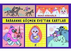 Babaanne Göçmen Kuş'tan Kartlar - Anna Harmala - Dinozor Çocuk
