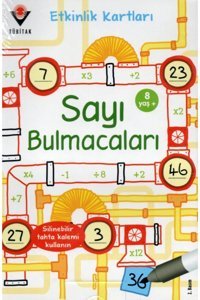 Tübitak Yayınları Etkinlik Kartları Sayı Bulmacaları Kolektif - Sarah Khan,simon Tudhope