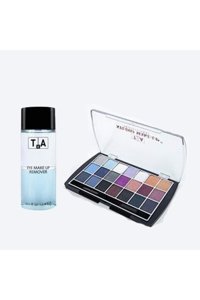 Tca Studio Smokey Box No:1 Krem Metalik Far Paleti + Makyaj Temizleme Suyu 150 ml