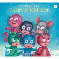 Pijamaskeliler Çalınan Şekerler - Pijamalılar Çetesi - Romuald - 1001 Çiçek