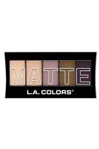 L.A Colors Natural Linen Toz Mat Far Paleti