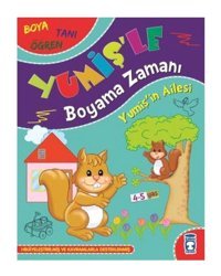 Timaş Çocuk Yumişin Ailesi Yumişle Boyama Zamanı Boya Tanı Öğren Kolekt