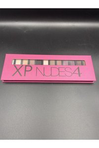 XP Nudes 4 Toz Mat Sedefli Far Paleti
