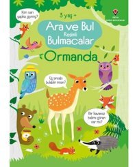 Ormanda - Ara ve Bul Resimli Bulmacalar - Gareth Lucas - Tübitak Yayınları