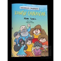Komşu Canavar - Kahkaha Canavarı Eğiten Kitap - Eğiten Kitap