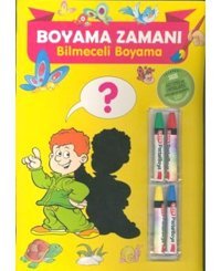 Boyama Zamanı: Bilmeceli Boyama- Parıltı Yayınları