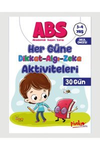 Pinokyo Yayınları Akademik Başarı Serisi Her Güne Dikkat Algı Zeka 30 Gün Etkinlik 3-4 Yaş