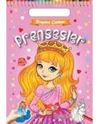 Prensesler - Boyama Çantam - Renkli Çıkartmalı- Yumurcak Yayınları