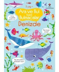 Denizde - Ara ve Bul Resimli Bulmacalar - Gareth Lucas - Tübitak Yayınları