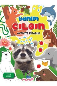 Parıltı Yayınları 3+ YAŞ - BENİM ÇILGIN AKTİVİTE KİTABİM-YEŞİL