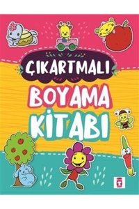 Timaş Çocuk Çıkartmalı Boyama Kitabı (Sticker Hediyeli) Timaş Çocuk (Korunaklı Poşetle)