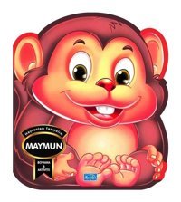Hayvanları Tanıyalım - Maymun - Boyama & Aktivite- Parıltı Yayınları