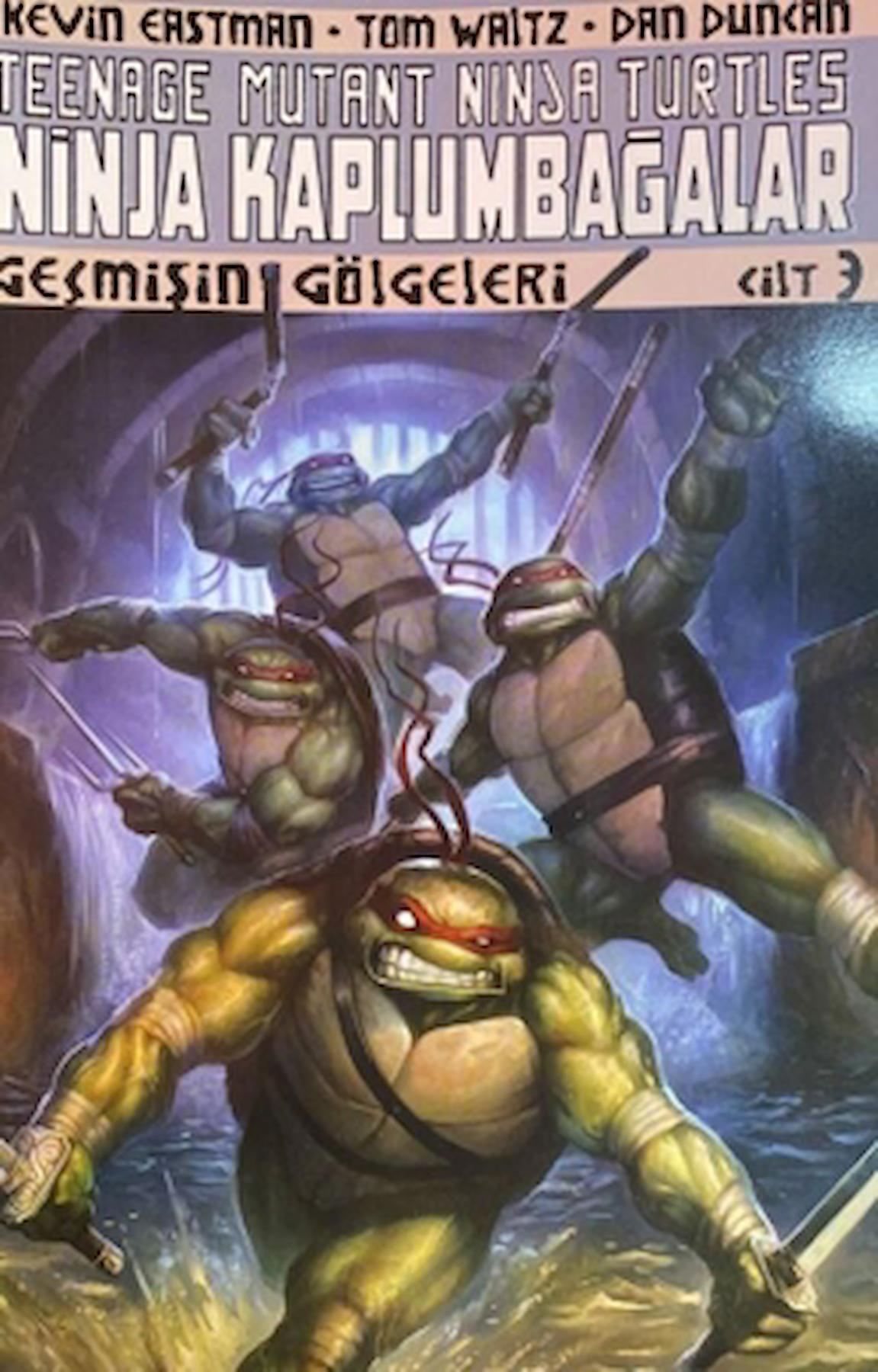 Ninja Kaplumbağalar Cilt 3 - Geçmişin Gölgeleri / Dan Duncan / Arka Bahçe Yayıncılık / 9786059209625