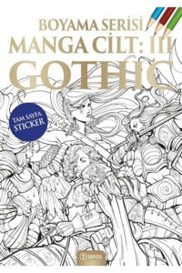 Teras Kitap Manga Boyama Cilt Iıı: Gothic