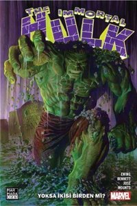 Marmara Çizgi Yayınları Yoksa İkisi Birden Mi? Immortal Hulk Cilt 1 - Al Ewing 9786057784773