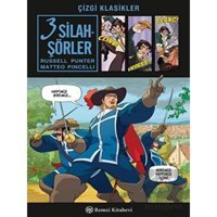 Üç Silahşörler-Çizgi Klasikler- Remzi Kitabevi