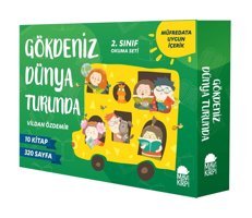 Mavi Kirpi Gökdeniz Dünya Turunda-2.sınıf Okuma Seti-10 Kitap Takım