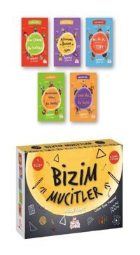 Nesil Çocuk Yayınları Bizim Mucitler (5 Kitap) Abdil Mert Kitabı 480 Sayfa Nesil Çocuk Yayınları