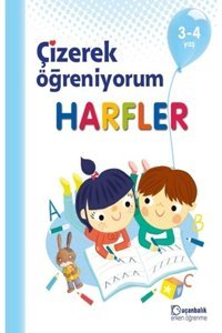 Uçanbalık Yayıncılık Harfler - Çizerek Öğreniyorum 3-4 Yaş / Kolektif / Uçanbalık Yayıncılık / 9789755873251